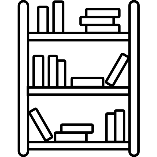 Book rack icon