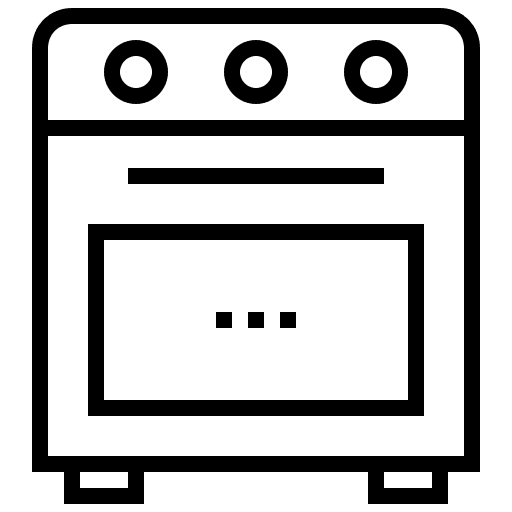 Electric oven icon